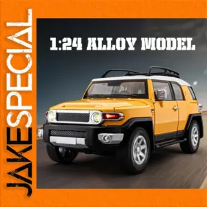 Vibrant Yellow 1:24 Scale Alloy Model Car