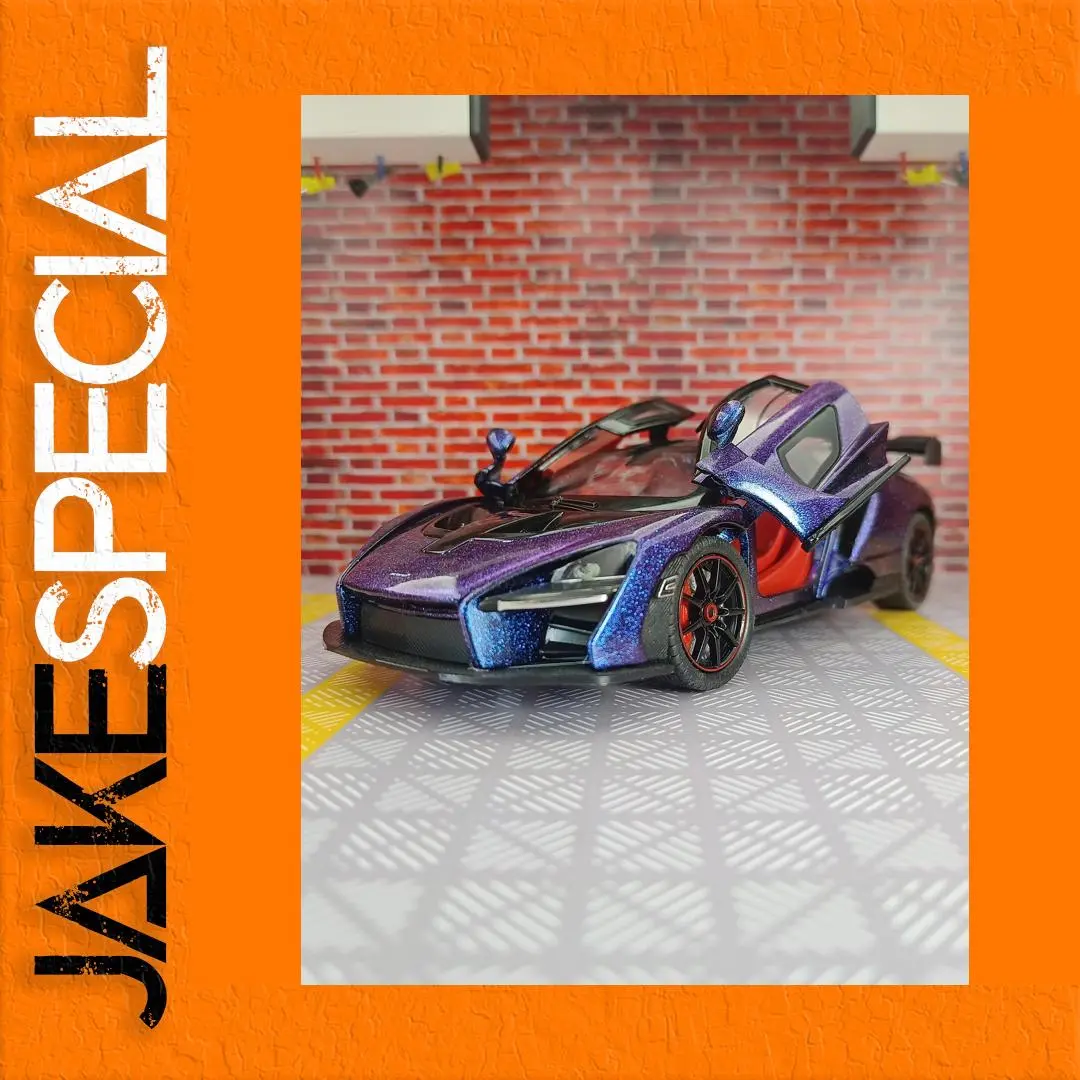 1:24 McLaren Senna Supercar Diecast Model 1 1:24 McLaren Senna Supercar Diecast Model