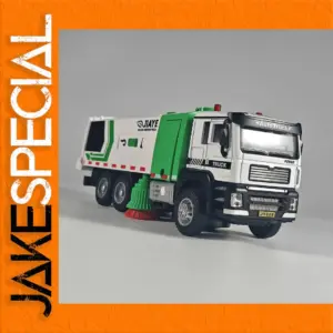 1:50 Scale Diecast Vacuum Cleaning Truck Model