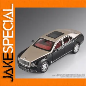 Luxury Alloy Business Car Model for Display