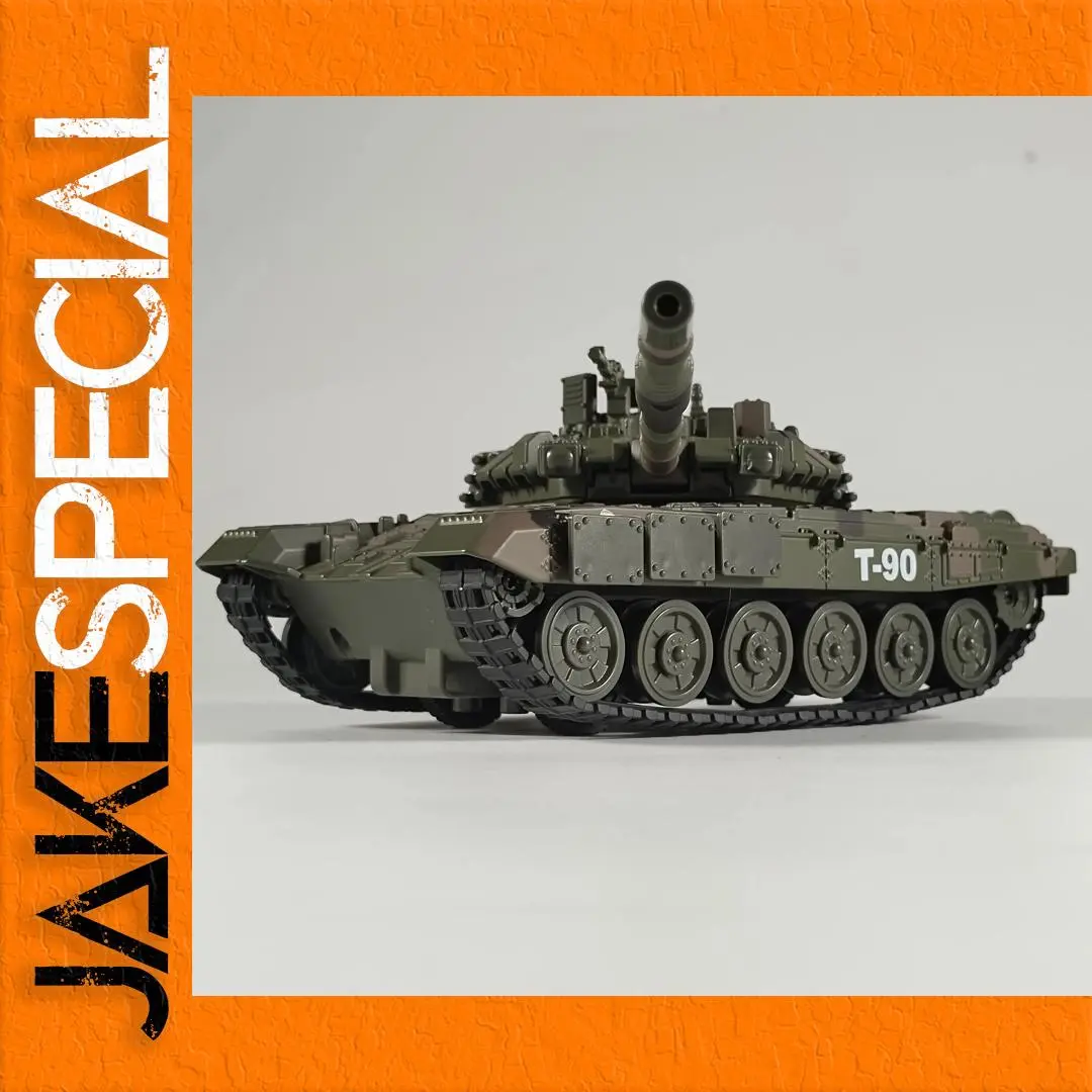 T-90 Russian Tank Diecast Model with Lights 1 T-90 Russian Tank Diecast Model with Lights