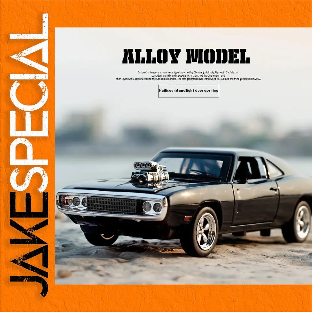 Warhorse Alloy Muscle Car Model with Functional Doors 1 Warhorse Alloy Muscle Car Model with Functional Doors