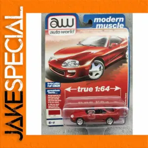 1/64 Scale Red Supra Muscle Car Model