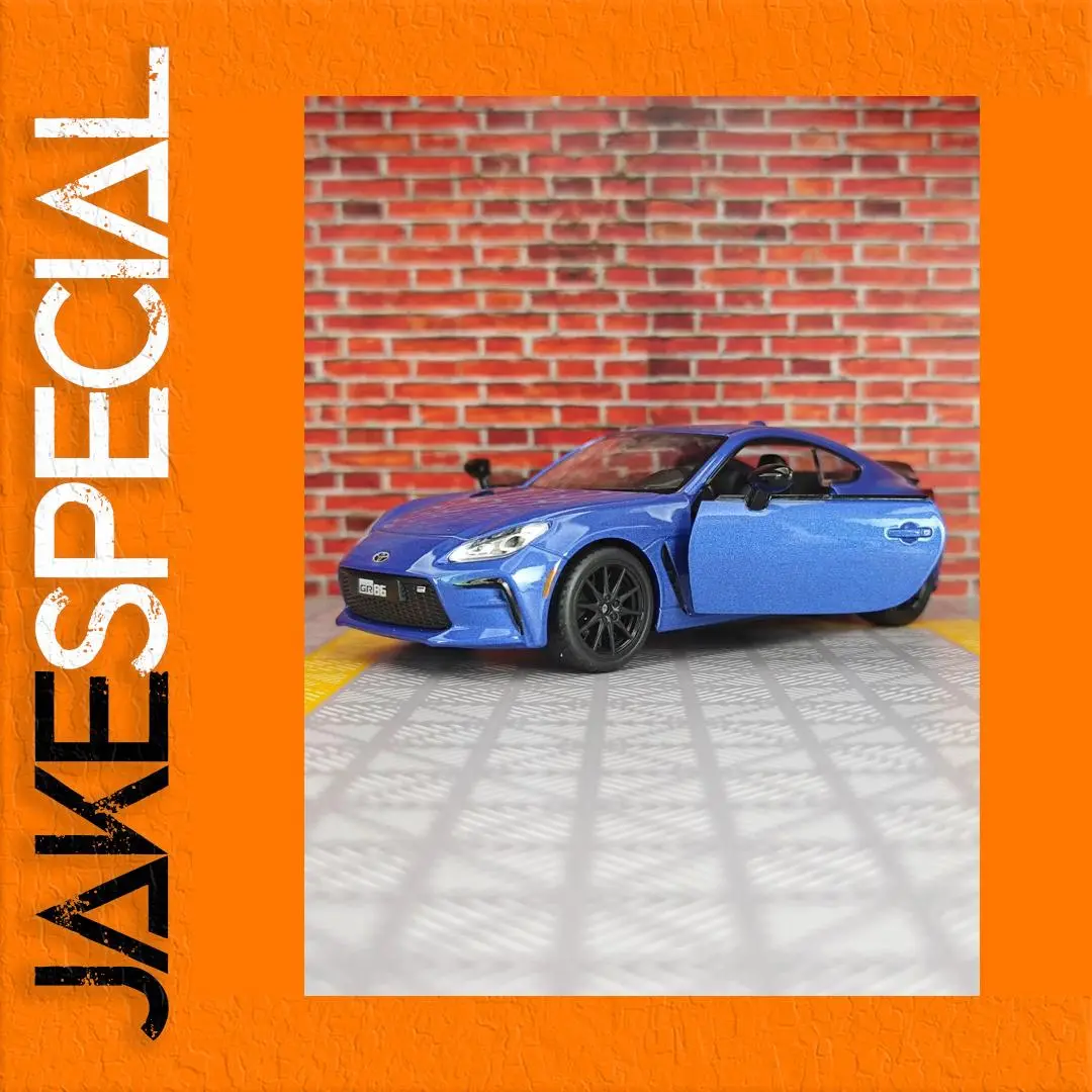1:28 Scale Toyota GR86 Diecast Model in Blue 1 1:28 Scale Toyota GR86 Diecast Model in Blue