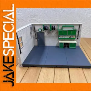 1:43 Scale Plastic Auto Repair Service Store