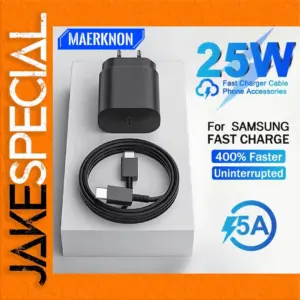 USB 25W Fast Charger for Samsung Galaxy Devices