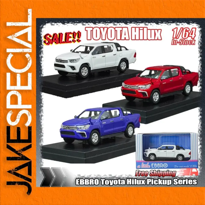 The Toyota Hilux Pickup Model 1:64 Diecast Replica: A Perfect Collectible for Enthusiasts 1 0031cca7f8904399b0a44a32 product image