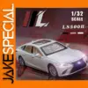 White Lexus LS500H Diecast Model 1:32 Scale