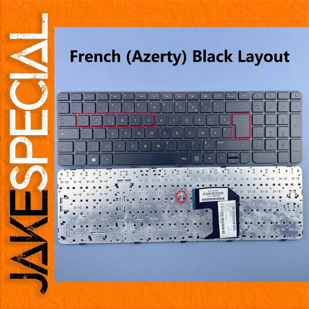 French Azerty Keyboard for HP Pavilion G7 1 French Azerty Keyboard for HP Pavilion G7