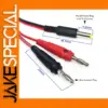 DC to 4mm Banana Connector Power Cable