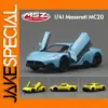 Maserati MC20 1/43 Diecast Model Car in Blue