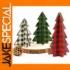 Set of 3 Wooden Christmas Trees