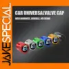 Metal Valve Caps Set for Cars, Bikes & Motorcycles