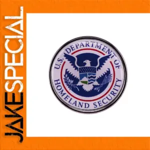 Homeland Security Eagle Lapel Pin 3 cm