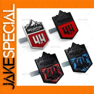 Jeep Mountain Badge Aluminum Emblem 44