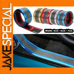 Carbon Fiber Car Sticker in Multiple Colors