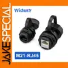 Waterproof Industrial Ethernet RJ45 Connector M21 M25