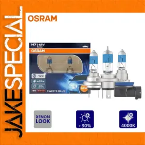OSRAM XWHITE BLUE H7 Headlight Bulb 12V 55W