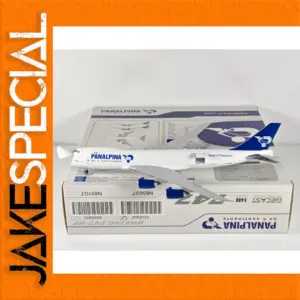 JC Wing 1/400 Scale B747-8F Aircraft Model