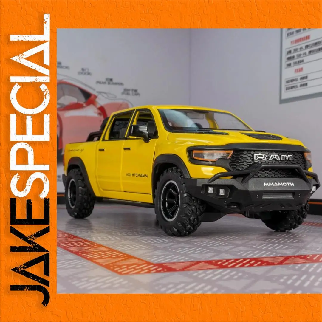 Diecast Dodge Mammoth 1000 TRX Model 1:32 1 Diecast Dodge Mammoth 1000 TRX Model 1:32