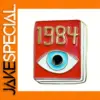 Creative Book 1984 Eye Brooch
