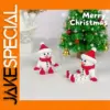 Festive Plastic Snowman Ornament
