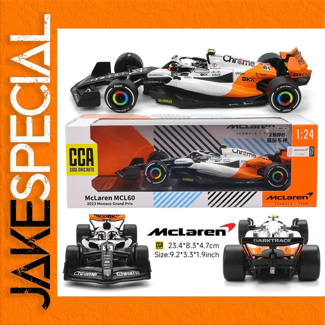 McLaren MCL60 F1 Diecast Model 1:24 Scale 1 McLaren MCL60 F1 Diecast Model 1:24 Scale