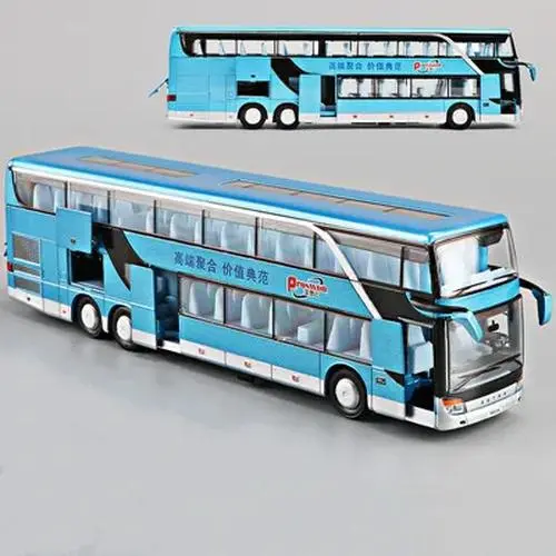 1:50 Scale Simulation Double-Decker Bus Model 10 1:50 Scale Simulation Double-Decker Bus Model - Image 10