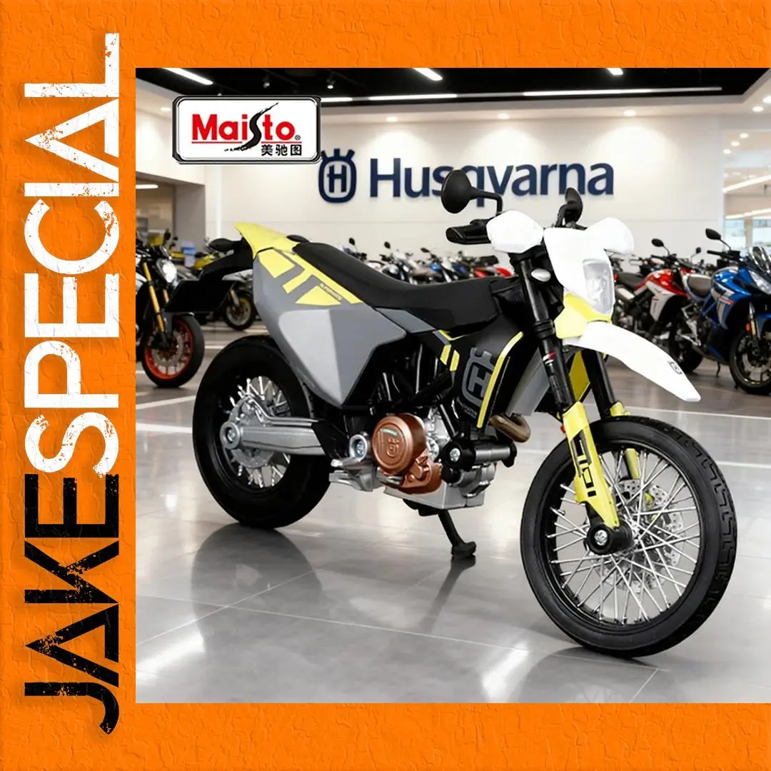 Husqvarna 701 Motorcycle 1:12 Die-Cast Model 1 Husqvarna 701 Motorcycle 1:12 Die-Cast Model