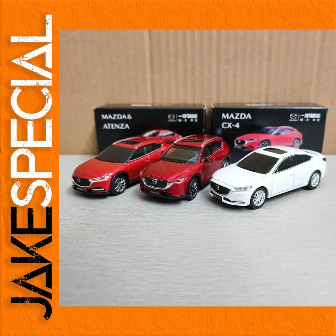 Mazda 3 Atenza 1:64 Diecast Model in White 1 Mazda 3 Atenza 1:64 Diecast Model in White