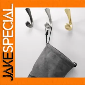 Heavy-Duty Zinc Alloy Wall Hooks (Set of 10)