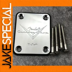 Fender Custom Shop Silver Neck Plate
