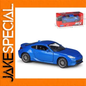 Blue Subaru BRZ Super Sport Diecast Model 1:36 Scale