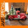 Vintage Red Christmas Truck Decor