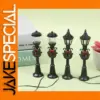 Miniature Festive Streetlights Set for Dollhouses