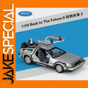 Welly 1:24 Scale DeLorean Time Machine Model