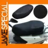 Black Honeycomb Motorcycle Seat Cover 55x75cm