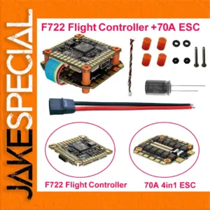 High-Power 12S 70A ESC & F722 Flight Controller Set