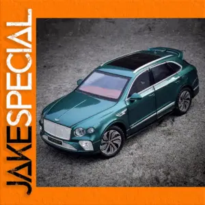 1:24 Bentley Bentayga Green Diecast SUV Model