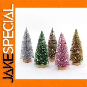 Mini Christmas Tree with Colorful Ornaments