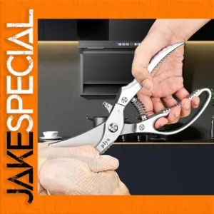 Ergonomic Stainless Steel Kitchen Scissors