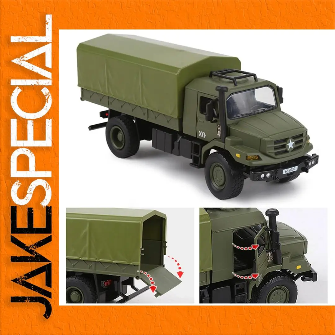Military Truck Diecast Model 1:36 Scale 1 Military Truck Diecast Model 1:36 Scale