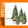 Miniature Christmas Cedar Trees Set (15-30 cm)