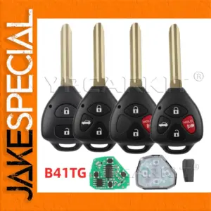 Toyota Remote Key Fob 312MHz, 2-4 Buttons