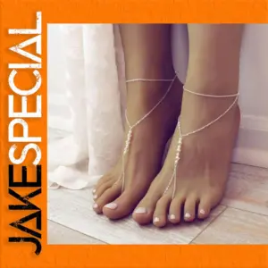 Elegant Summer Pearl Anklet for Women