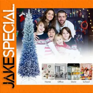 Gradient Blue PVC Christmas Tree 150cm–180cm