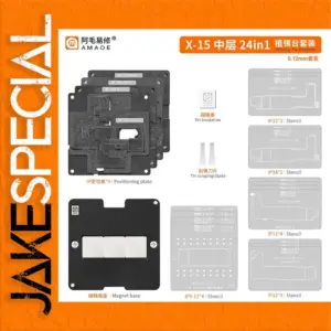 iPhone X-15 BGA Stencil Kit for Rework
