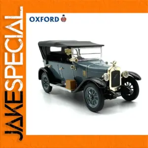 Vintage Blue Austin Heavy Car Model 1:43 Scale