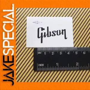 Gibson Vintage Style Decal for Electric Guitars