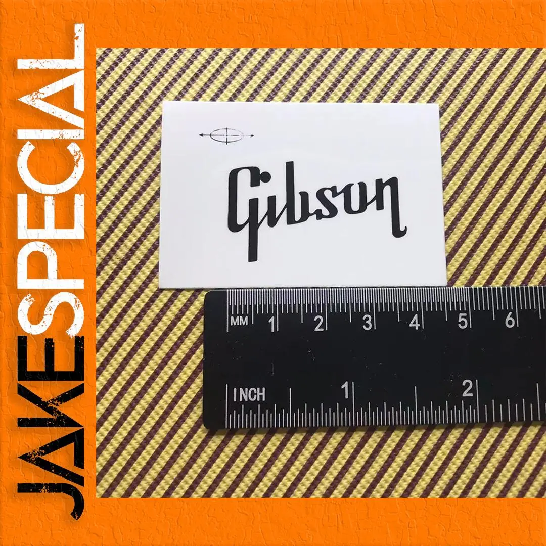Gibson Vintage Style Decal for Electric Guitars 1 Gibson Vintage Style Decal for Electric Guitars